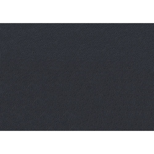 Chaise de salle à manger contemporaine à accoudoirs en similicuir Monarch - Ensemble de 2 - Noir