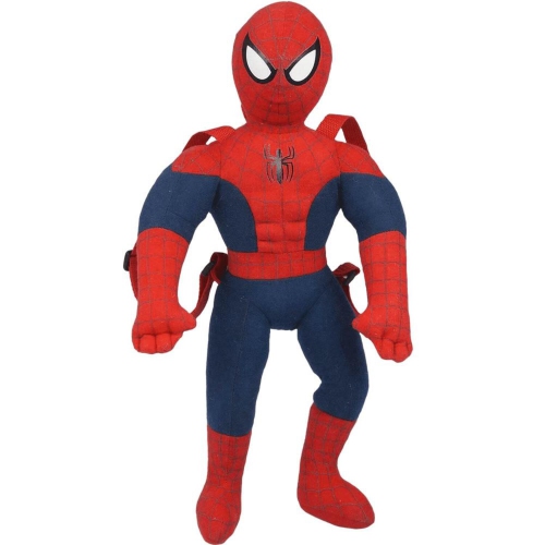 BIOWORLD  Marvel Spider-Man Fuzzy Mini Backpack With Straps