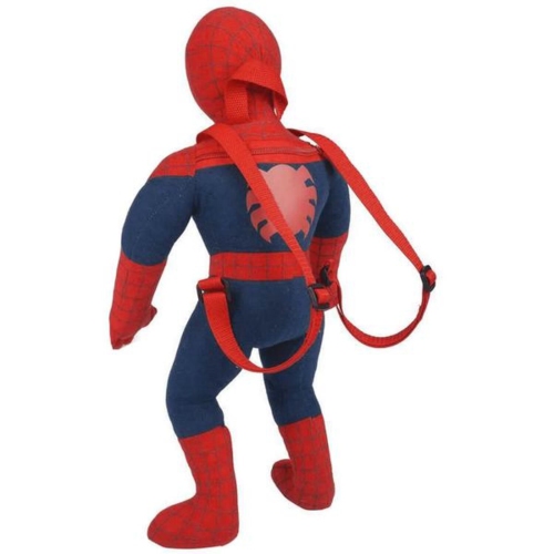Marvel Spider-Man Fuzzy Mini Backpack With Straps