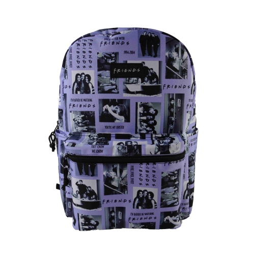 BIOWORLD  Friends Logo Characters Canvas Backpack