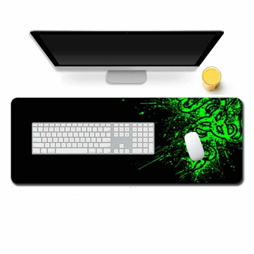 Foldable Mouse Pad with Nonslip Base for Desktop, Keyboard-Mouse