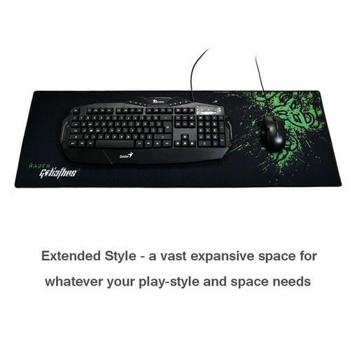 Foldable Mouse Pad with Nonslip Base for Desktop, Keyboard-Mouse