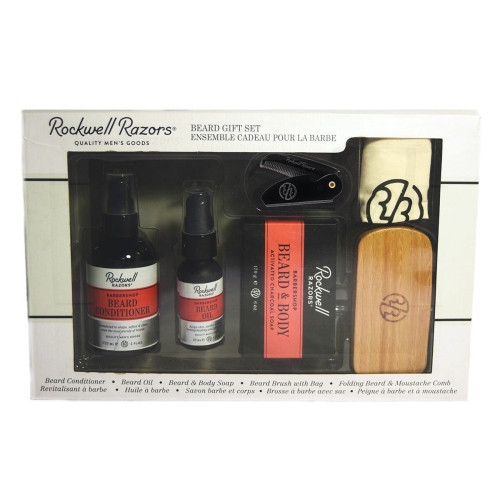 ROCKWELL RAZORS  Rockwell Beard Grooming Gift Set