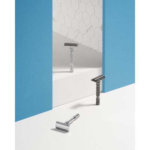 Rockwell Razors Model T2 Double Edge Razor - Gunmetal