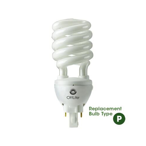 Ottlite H34j3k 25w 2 Pin Swirl Bulb, How Do You Change A Lightbulb In Conair Mirrorless