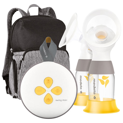 Medela Swing Maxi Double USB-C Rechargeable Electric Breast Pump with Carry Bag