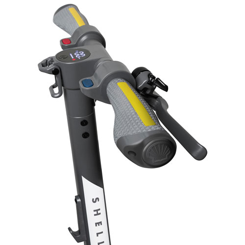 Shell Ride 5S Electric Scooter (350W Motor / 30km Range / 25km/h Top Speed)  - Grey