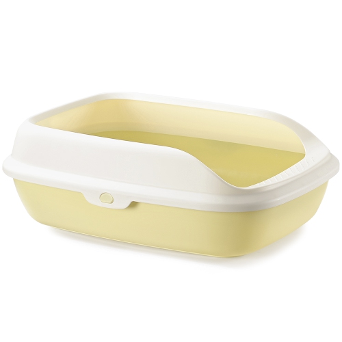 Strong Material Cat Toilet open Cat Litter Box Cat Litter Tray Matcha