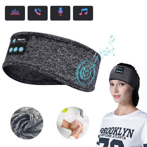 Wireless Music Bluetooth Headband Running Sleep Portable Earphone SP