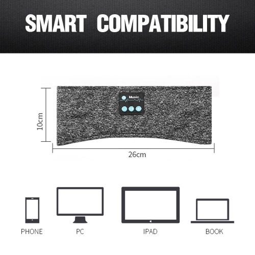 Wireless Music Bluetooth Headband Running Sleep Portable Earphone SP