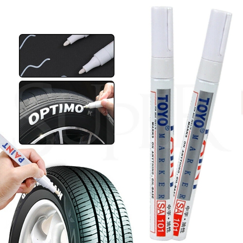 Istar White Permanent Marker Car Tire Paint Pen Ink Waterproof Marker For Automotive Rock Painting Diy Gift Craft Projects Ceramic Glass Canvas 2 Pack Best Buy Canada