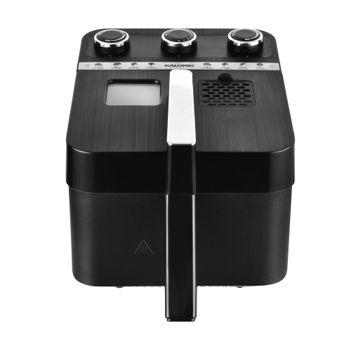 Kalorik 2-in-1 Air and Deep Fryer, Black