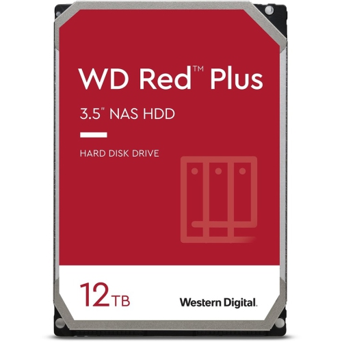 WESTERN DIGITAL - WD Red Plus,12000GB,SATA,256MB,3.5
