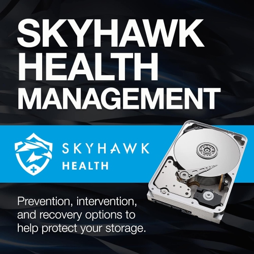 Seagate Skyhawk AI 8TB Video Internal Hard Drive HDD – 3.5 Inch SATA 6Gb/s 256MB Cache for DVR NVR Security Camera System with in-House Rescue