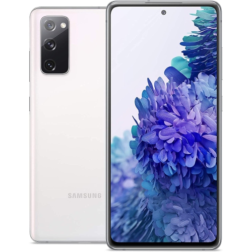 Samsung Galaxy S20 FE 128GB Smartphone | Brand New | International Model | Cloud White | SM-G780G/DS | GSM Unlocked