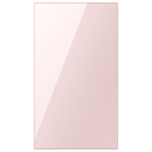 Samsung Panel for BESPOKE 4-Door Flex French Refrigerator - Bottom Panel - Rose Pink Glass