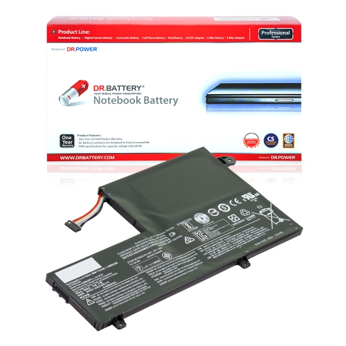 DR. BATTERY  - Replacement for Lenovo Yoga 510-14Isk / 5B10M49826 / 5B10Q39201 / 5B10Q39205 / 5B10W67239 / 5B10W89290