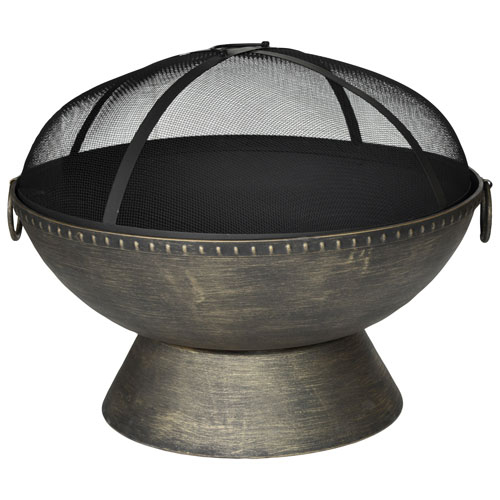 Sterling Oaks Aramis 30 Wood-Burning Fire Pit - Bronze | Best Buy Canada