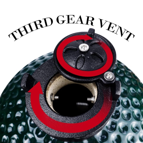 London Sunshine Ceramic Kamado Charcoal BBQ Griller - 13 inch Cadet Series