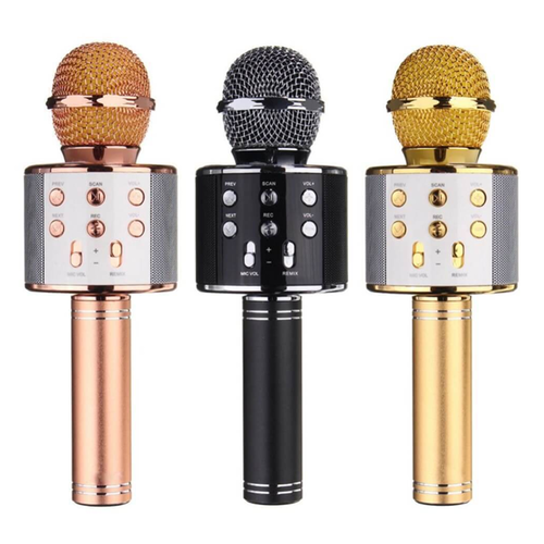 Microphone de karaoké sans fil Bluetooth