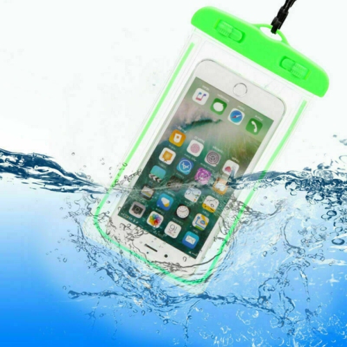 Étui de natation étanche universel de LEDEX pour iPhone/Samsung - Vert