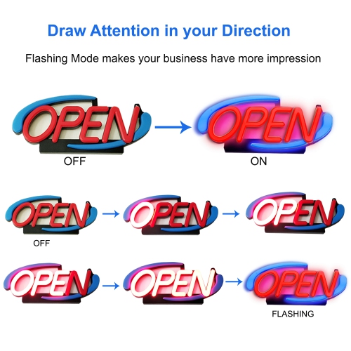 Super Bright SMT LED Open Sign Electronic Display