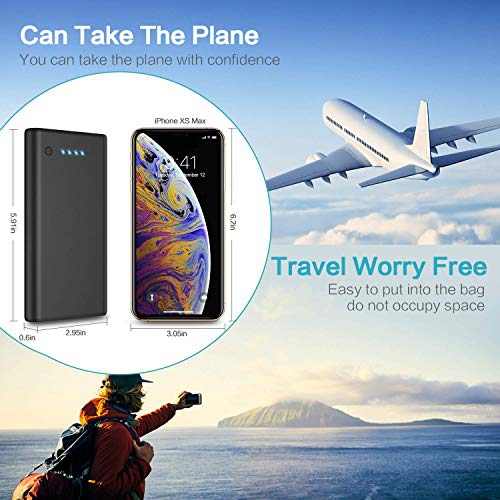 Portable Charger Power Bank 26800mAh Upgraded Ultra-High Capacity External Battery Packs with 4 LED Indicator 2 Output Ports
