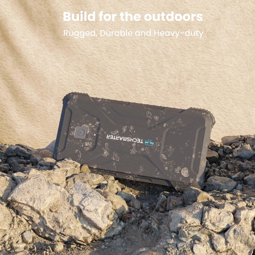 Techsmarter 20000mah Rugged & Waterproof 18W USB-C PD Power Bank. Camping & Outdoors Portable Charger for iPhone 14, 13, 12, 11, Samsung S22, S21,