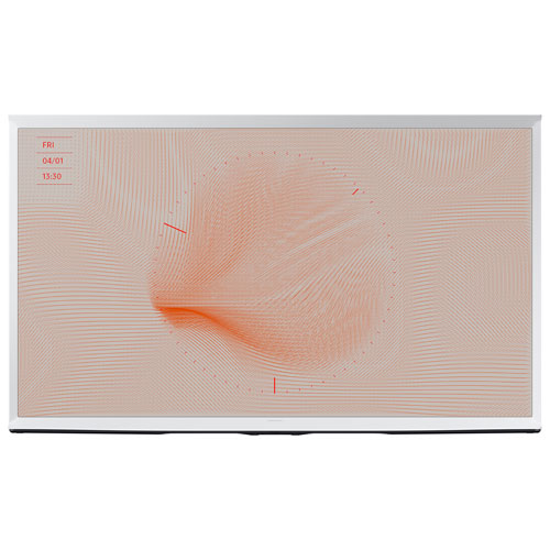 Samsung The Serif 65" 4K UHD HDR QLED Tizen Smart TV - 2021 - White
