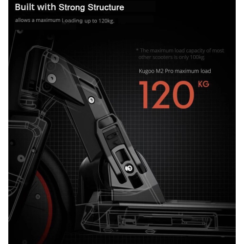 Kugoo M2 Pro Electric Scooter - Black