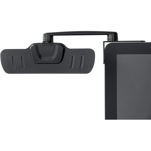 ANTHRODESK  Monitor Mount Document Clip, Copyholder, Left Or Right Setup \w 360 Degrees Rotation for Comfortable Eye-Level Adjustment, Strong Command