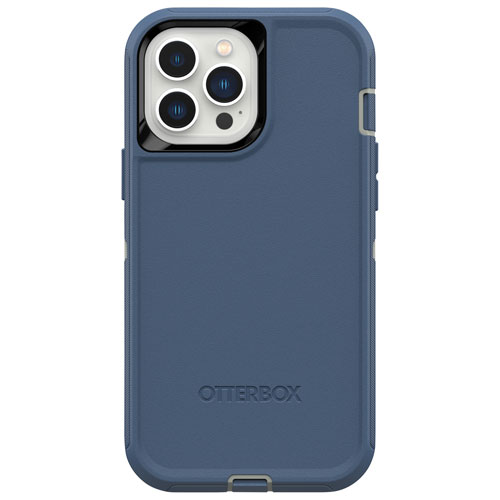 OtterBox Defender Fitted Hard Shell Case for iPhone 13 Pro Max/12 Pro Max - Blue