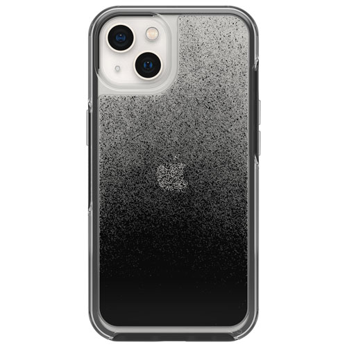 OtterBox Symmetry Fitted Hard Shell Case for iPhone 13 - Clear/Black