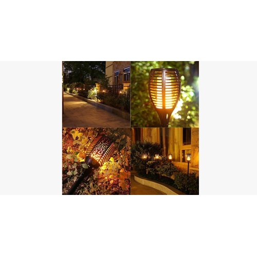 Solar Flame Flickering Lamp Torch
