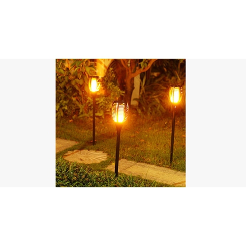 Solar Flame Flickering Lamp Torch