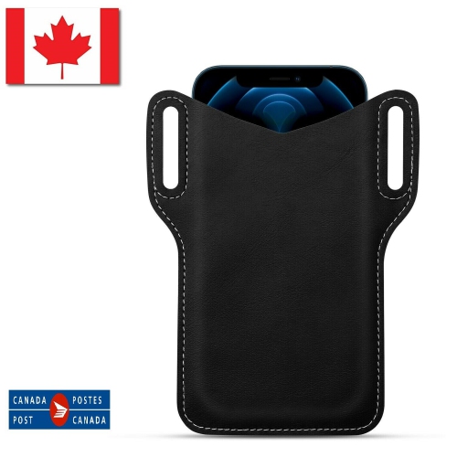 New Mens Cell Phone Leather Pouch Belt Pack Bag Loop Waist Holster Case Covers