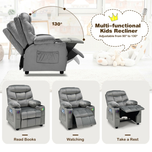 Fauteuil inclinable pour enfants Gymax