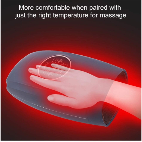 ISTAR Cordless Electric Hand Massager with Compression, 6 Levels Pressure Point Therapy Massager for Arthritis, Pain Relief, Carpal Tunnel and Finger Numbness, Shiatsu Massage Machine