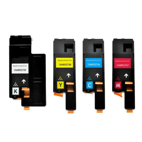 toner4u - 4 Pack Compatible 106R02756/106R02757/106R02758/106R02759 Toner Cartridges for Xerox 6020,6022,6025,6027