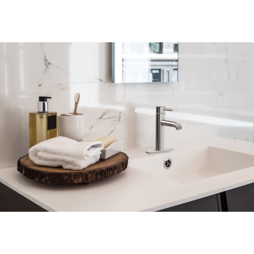 Ancona Argenta Single Lever Bathroom Faucet in Chrome