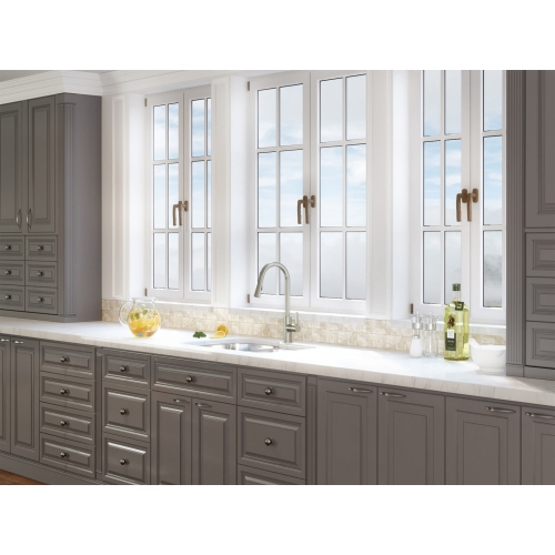 Ancona Aria Pull-Down Single Handle Dual Spray Faucet in Brushed Nickel