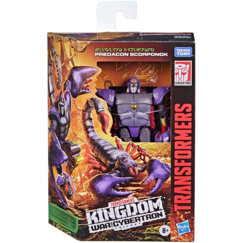 TRANSFORMERS  War for Cybertron Kingdom Figure Deluxe Class Wave 3 - Scorponok