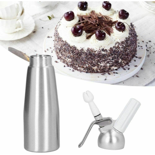 500ml Cream Whipper Whipped Dispenser Tool Whip Foamer Dessert Maker Coffee CA