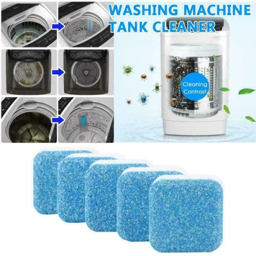 12PCS Multi-functional Washing Machine Tub Bomb Cleaner Effervescent Tablets CA