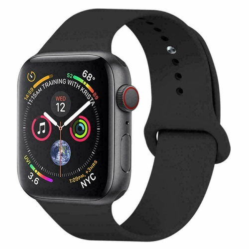 New Sports Silicone Bracelet Strap Band for iWatch Series 5 4 3 2 38/42mm in Multicolor