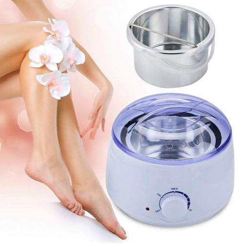 ISTAR Portable Electric Hot Wax Warmer Machine for Hair Removal - Blue Lid