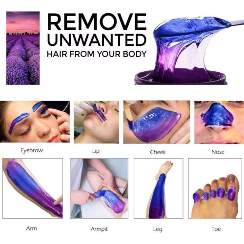 ISTAR Portable Electric Hot Wax Warmer Machine for Hair Removal - Blue Lid