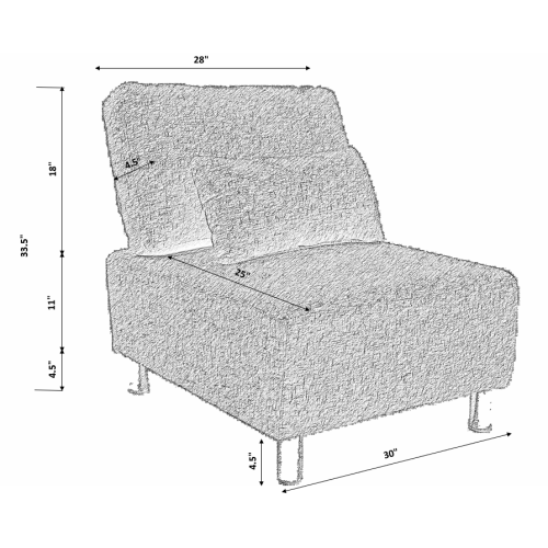 TCD Luxury Series/ 1002 Accent Gaming Chair