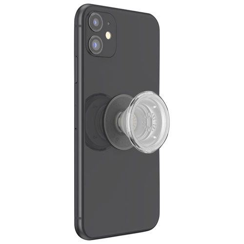 PopSockets PopGrip Universal Cell Phone Expanding Grip & Stand - Clear