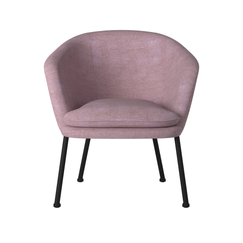 FurnitureR 22.8'' Wide Barrel Chair